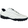 SM-SM4-F5-TF-5-LIS-3 Sm4 Botines De Cuero Blanco Fútbol 5