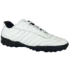 Sm4 Botines De Cuero Blanco Fútbol 5