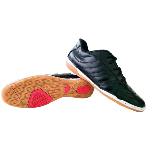 Sm4 Botines Futsal De Cuero Suela Caramelo