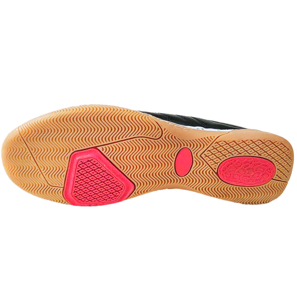 Sm4 Botines Futsal De Cuero Suela Caramelo